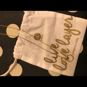 NWT Gorjana Wiltshire charm necklace